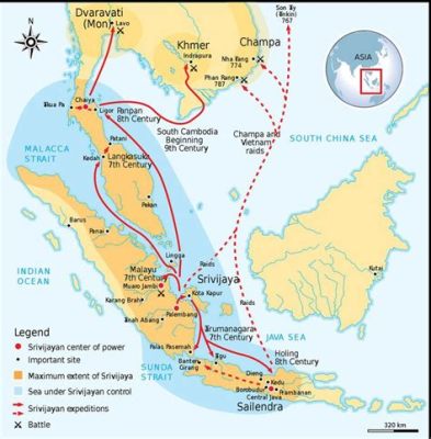 Srivijaya Empires' Maritime Trade Dominance與佛教的興盛在7世紀的馬來半島